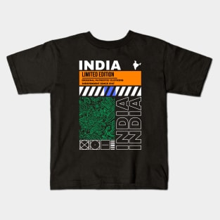 INDIAN FLAG Kids T-Shirt